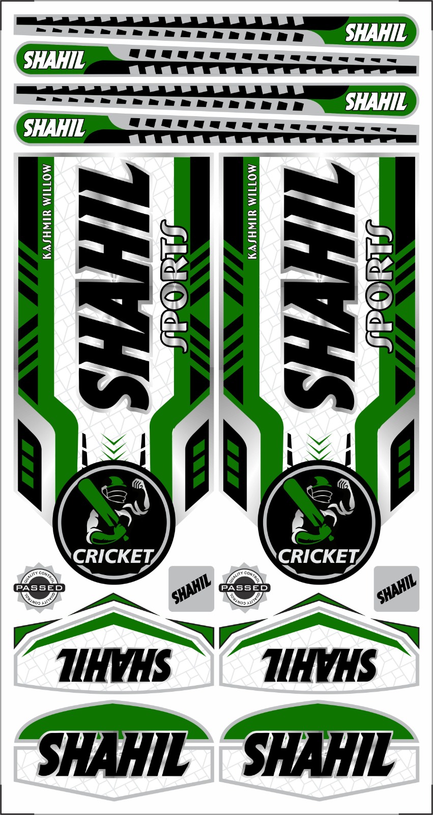 Embossed Stickers
